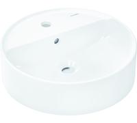 Lavabo Da Appoggio Hansgrohe Xuniva S SmartClean rotondo a 1 foro ø 450 mm Bianco