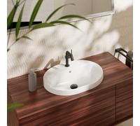 hansgrohe Xuniva U lavabo da incasso, 61064450, Xuniva U bianco [Lavabi > Lavabi da Incasso]