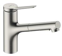 Hansgrohe Zesis M33 rubinetto da cucina verticale acciaio inossidabile 74800800