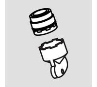 hansgrohe Zesis S aeratore, con chiave di montaggio, 87869000, Zesis S [Rubinetteria Bagno > Ricambi Rubinetteria Bagno]