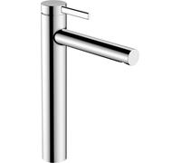 hansgrohe Zesis S Mitigeur monocommandé de lavabo 230 CoolStart pour lavabos à poser, sans vidage, chrome, 74731000, 74731000