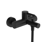 hansgrohe Zesis S Mitigeur monocommandé apparent pour bain, 2 consommateurs, saillie 175mm, 74420670, 74420670, Colorazione: nero opaco