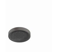Hansgrohe Soffione doccia a soffitto Rainfinity 1 getto Nero cromato spazzolato 26228340