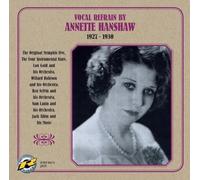 Hanshaw, Annette - Vocal Refrain By Annette Hanshaw 1927/30