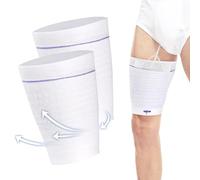 HANSILK Confezione da 2 Supporti per Sacca Urinaria | Custodia Lavabile e Riutilizzabile per Catetere Urinario, Protezione Discreta per Persone con Incontinenza, Taglia L