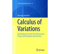 Calculus of Variations: An Introduction to the One-Dimensional Theory with Examples and Exercises: 67