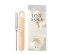 HANSKIN Nudie Scene Base Spatola 1ea + Makeup House Sponge 20p K-Beauty
