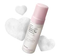Hanskin Real Complexion Hyaluron Bubble Pop Cleanser, idratante schiumoso quotidiano lavaggio viso, delicato idratante ammorbidente e incandescente [150ml]