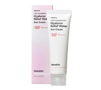 HANSKIN Real Complexion Hyaluron Relief Water crema solare 50 ml SPF50+ P