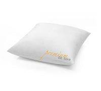 HANSKRUCHEN Premium de Luxe cuscino in piuma d'oca 50x50 cm - Cuscino in piuma d'oca Made in Germany in 100% cotone - Cuscino in piuma d'oca a 3 camere per chi soffre di allergie