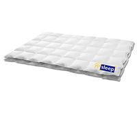 Hanskruchen Pro Sleep Comfort, coperta a cassetta, extra leggera, estiva, 80% piumino, 20% piuma, 155 x 200 cm