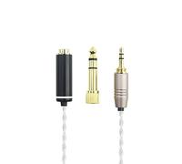 HansnBy Connettore TRS da 3,5 mm 1/8 "e adattatore da 6,3 mm da 1/4" a cavo adattatore audio femmina bilanciato da 4,4 mm