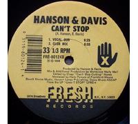 Hanson & Davis Can't Stop (Vinyl LP)