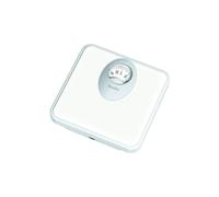 Hanson H61 - Bilancia meccanica da bagno, con quadrante ampio, colore: Bianco