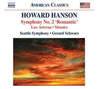 Hanson Howard - Sinfonia N.2 "Romantic", Lux Aeterna, Mo