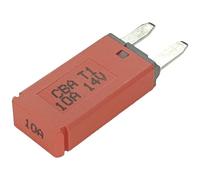 Hansor CBA1-1014 fusibile automatico standard fusibile piatto 10A rosso 1 pezzo