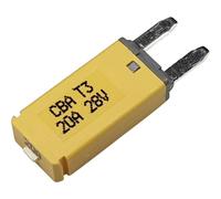 Hansor Circuit Breaker Mini, type 3. Manual Reset, 20A CBA3 Series 20A