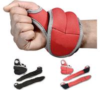 Hansson.Sports - Polsini con Pesi, per Polsi a Mano, 2 x 1,5 kg, Colore: Rosso