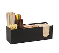 hansum Bar, organizer per bar, bar e bar, portatovaglioli da cocktail (colore : nero)