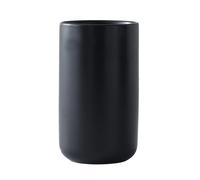HANTURE Portautensili da cucina moderno 17,8 x 10,2 cm nero in ceramica portautensili per bancone da cucina Design semplice Utensile per cucina da tavolo Cucchiai da cucina