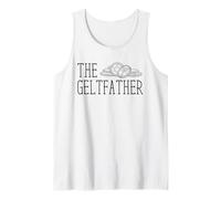 Hanukkah Dreidel Gioco Ebreo papà Menorah Latkes Gelt Padre Canotta