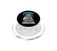 Hanukkah, gatto ebreo, Shabbat Shalom, Chanukah divertente PopSockets PopGrip per MagSafe