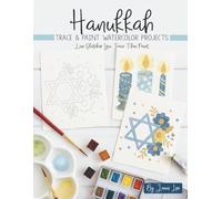 Hanukkah: Trace and Paint Watercolor Projects