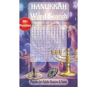 Hanukkah Word Search: Celebrate the Festival of Lights with 880 Unique Words - Easy-to-Read & Fun to Solve | 6x9 inches, 112 pages | 50+ puzzles ... Gift for Vacations, Holidays and Free Times