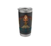 Hanuman segno di pace Dio indù e vanara divina Bicchiere termico in acciaio inox doppia parete