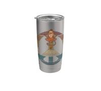 Hanuman segno di pace Dio indù e vanara divina Bicchiere termico in acciaio inox doppia parete