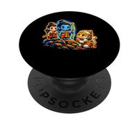 Hanumanji Hanuman Scimmia Indù Amante Dio Devoto PopSockets PopGrip Adesivo