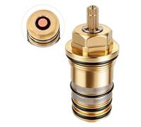 Hanured 94282000 Cartuccia Ricambio Termostatica, Unità di controllo della temperatura in ottone, Elemento termostatico MTC Ottone