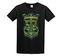 HANXI As I Lay Dying Poster Unisex 100% Cotton Short-Sleeve T-Shirts Black XL