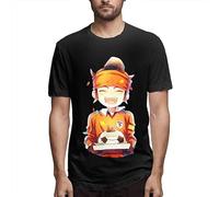 HANXI Inazuma Eleven Crew Neck Unisex Short Sleeve T-Shirt M
