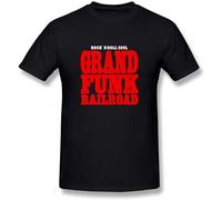 HANXI Men's Grand Funk Railroad T-Shirt M