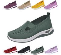 HANYILI 2024 Nuove Sneakers in Maglia Lunashinex, Scarpe Ortopediche Lunashinex Comode Sneakers in Maglia Traspiranti da Donna (UE-36,D)