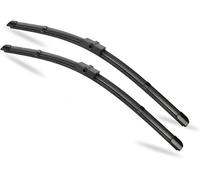 HanYT Automotive Anteriore Tergicristalli per Audi A6 C6 4F S6 RS6 2004 2005 2006 2007 2008 2009 2010 2011 22in+22in, Tergicristalli Set spazzole tergicristallo Anteriori e Posteriori.