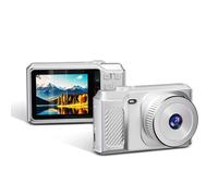 Hanzete 1080P Fotocamera Digitale 56MP Videocamera Digitale Portatile Schermo IPS 2.8 Pollici Zoom 8X Messa a Fuoco Manuale Batteria Incorporata Flash Compleanno Natale Adolescenti Studenti Amici