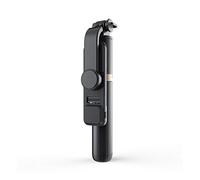 Hanzete - Bastone per selfie con telecomando BT wireless, in lega di alluminio, multifunzione, portatile, con luce di riempimento, per selfie e foto di gruppo, streaming live e video