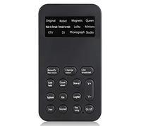 Hanzete Mini Voice Changer effetti sonori Macchina o Card Sound Changer Plug & Play 8 Effetti sonori per Live Streaming Online Chat Canto per Smartphone Tablet PC
