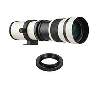 Hanzete - Super teleobiettivo zoom F/8.3-16 420-800 mm T2 con anello adattatore AI-mount universale 1/4 filettatura di ricambio per Nikon AI-mount D50 D90 D5100 D7000 D3 D5100 D3100 D3000 D60 È venuto