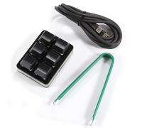 Hanzete Tastiera Portatile 6Keys Tasti di scelta rapida Tastiera Personalizzata Tastiera USB PlugAndPlay Tastiera Tastiera Meccanica Tastiera