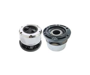 HANZO Mozzo bloccaggio manuale a ruota libera, 2 pezzi, adatto for Nissan, Frontier Pathfinder V6/PickUp, 90 4cc D21 Navara X-Terra Pickup B020 mozzo con bloccaggio ruota libera manuale