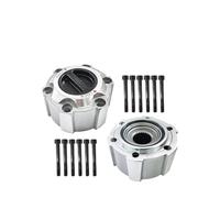 HANZO Mozzo bloccaggio ruota libera manuale 2 pezzi, adatto for NISSAN, Pickup Pathfinder Navara D21 Terrano I 86-89 B015 mozzo con bloccaggio ruota libera manuale