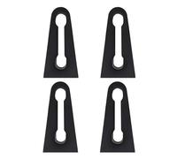 HANZOU 4X Auto Fonoassorbente Serranda Serratura Della Porta Buffer Fonoassorbente Smorzamento Misura for Skoda, Rapid NH1 2 3 2012 2013 2014 2015 2016 2017 2018 2019 ammortizzatore per apertura porti
