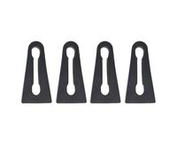 HANZOU Ammortizzatore fonoassorbente for auto, blocco porta, smorzamento fonoassorbente, adatto for Skoda, Rapid NH1 2 3 2012-2019 ammortizzatore per apertura portiera veicolo(4Pcs)