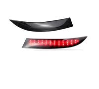 HANZOU Auto LED Paraurti Posteriore Riflettore Luce di Arresto del Freno Lampada Della Nebbia Avvertimento Lampada Misura for X5 E70 LCI 2010-2013 63147240997/63147240998 luce stop alta(2pcs Smoke LEN