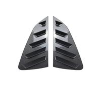HANZOU Auto Lunotto Posteriore Feritoia Otturatore Side Vent Copertura Trim, Misura for olkswagen, Polo MK6 2018 2019 2020 2021 2022 2023 feritoie dei finestrini laterali posteriori presa(Carbon look)