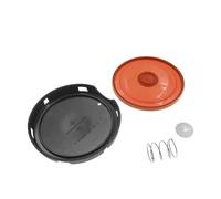 HANZOU Coperchio valvola PCV con membrana adatta for VW adatta for Polo Derby Vento Skoda Fabia Roomster Seat Cordoba Ibiza ST 05-06-11 045103469H 045103475E coperchio valvola pcv motore