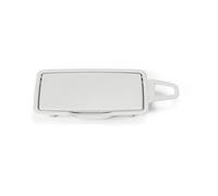 HANZOU Copertura dello specchio parasole anteriore interni auto, adatta W447 W448 Classe V Vito V260 2016-2021 Trucco Cosmetico copri specchio per il trucco con visiera(Light Grey L)